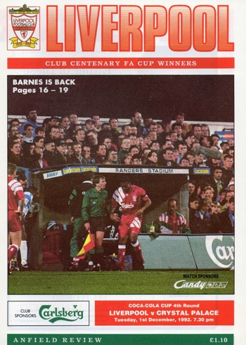Match programme